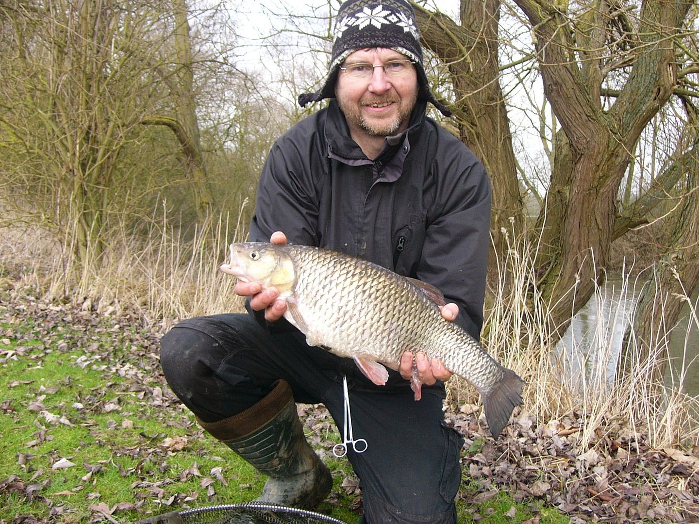22bd February Ian Cooke 4lb 12oz Chub from The Creek pic1 photo 412a.jpg