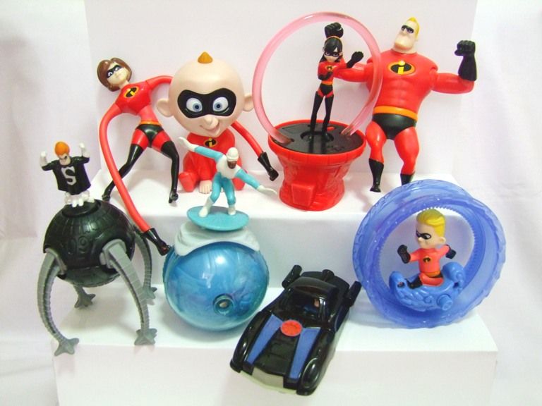 incredibles toys mcdonalds