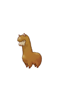 Harvest Moon 3D: The Tale of Two Towns Animal Alpaca Brown
