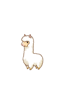 Harvest Moon 3D: The Tale of Two Towns Animal Alpaca White