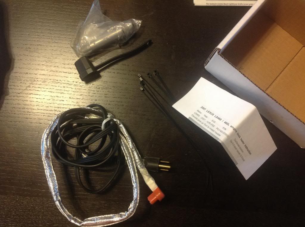 Prius Engine Block Heater for sale (never used) PriusChat