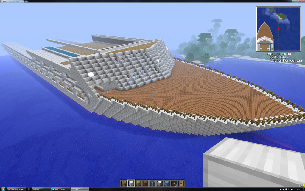 Minecraft Cruise Ship