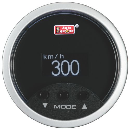 Digital Gauge Cluster, Waterproof 7 Color Backlight 52mm/82mm Water/Oil