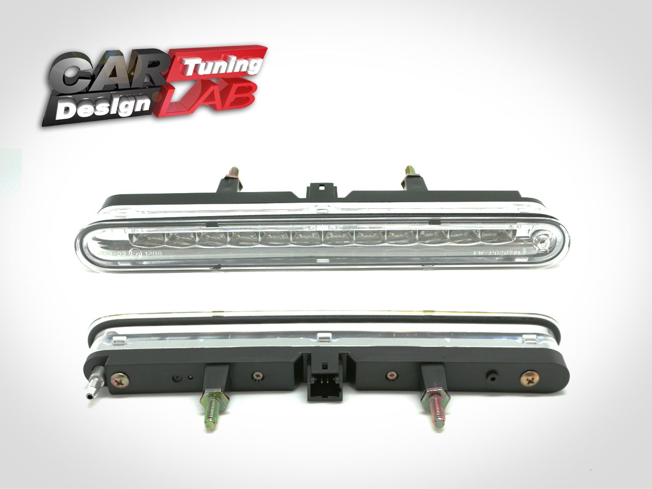 PEUGEOT 207 SMOKE/CLEAR/BLACK/RED 3rd THIRD BRAKE STOP LAMP LIGHT LED