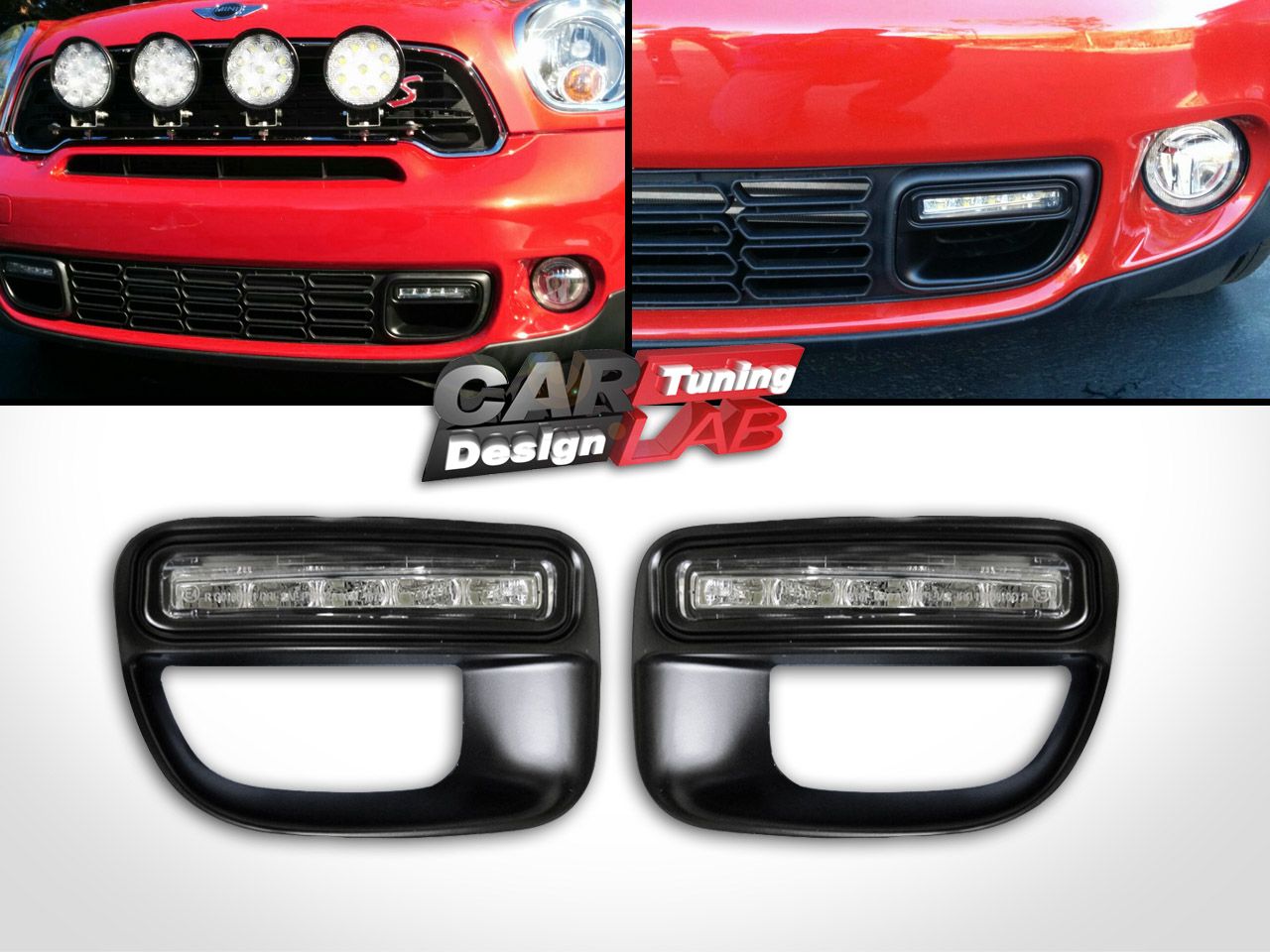 DirectFit LED DRL Daytime running light foglamp for Mini cooper