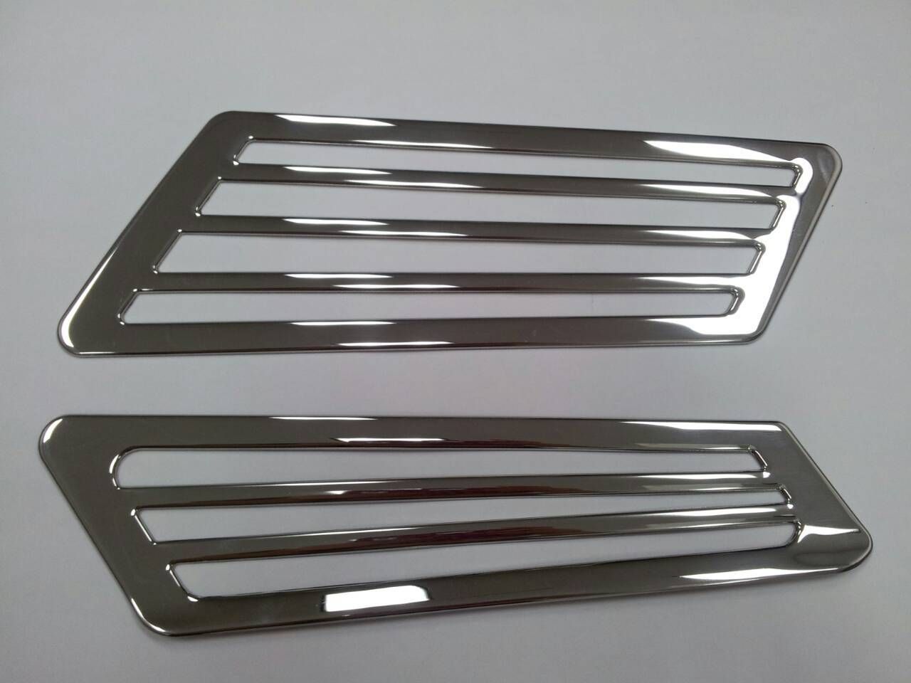 Chrome Side Grills Fender Vents 2pc Fits Mercedes Benz G W463 eBay