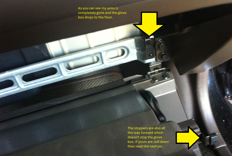 DIY Replacing Glove Box Damper Arm Team Integra Forums