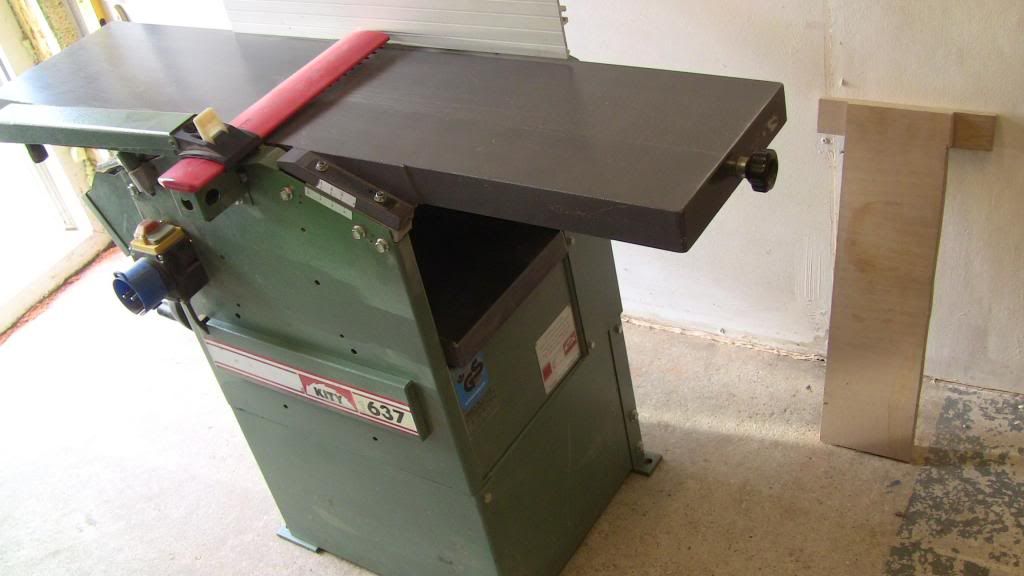 KITY 1637 PLANER / THICKNESSER 240 VOLT 10" JOINTER eBay