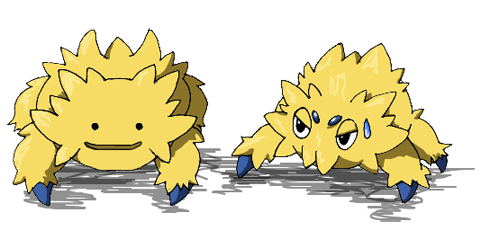 Joltik and Ditto by @Magpie
