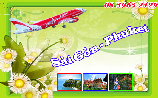 Vé máy bay Air Asia du lịch PhuKet – Thái Lan