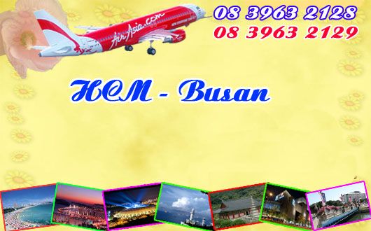 Vé máy bay Air Asia giá rẻ du lịch Busan – Hàn Quốc