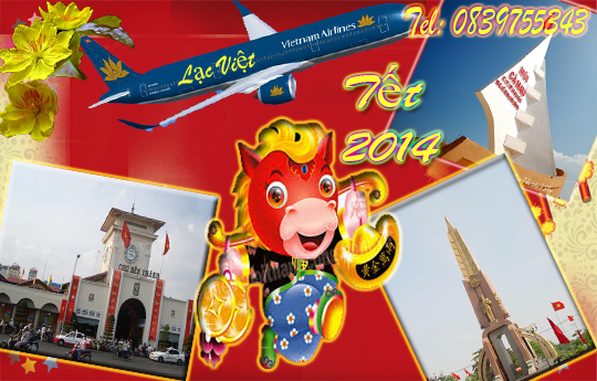 Vé Máy Bay Tết 2014 giá rẻ đi Cà Mau