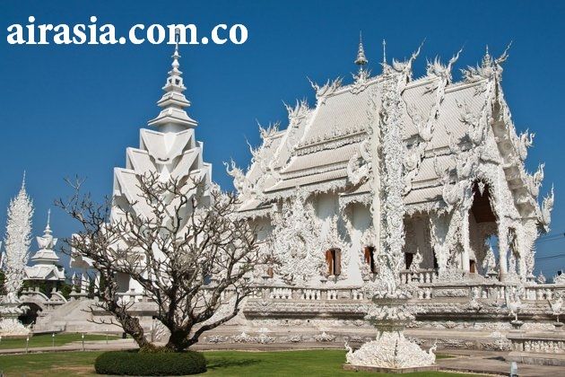 Khám phá ngôi Chùa Trắng linh thiêng tại Thái Lan
