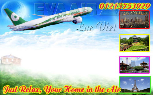 Đại lý chính thức hãng Eva Air