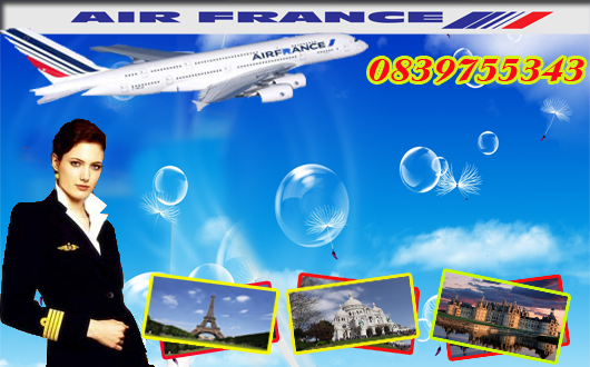 Đại lý chính thức hãng Air France tại TP. Hồ Chí Minh