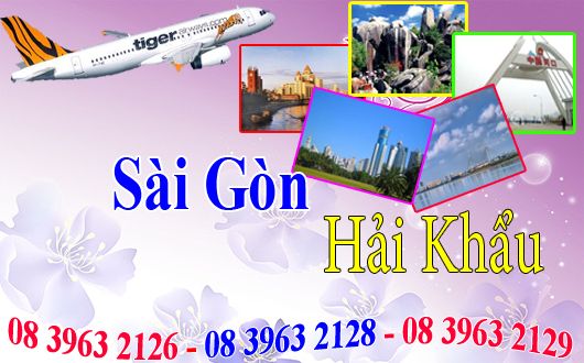 Vé máy bay Tiger Air đi Hải Khẩu – Trung Quốc