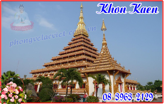 Vé máy bay giá rẻ đi Khon Kaen hãng Air Asia