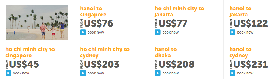 Vé máy bay tiger airways giá rẻ đi singapore 45 USD