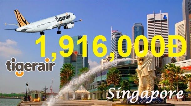 Tiết lộ giá vé máy bay siêu rẻ đi Singapore