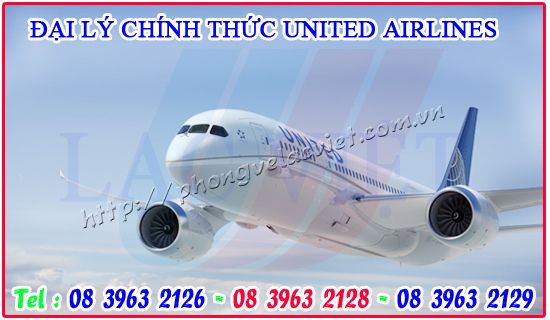 Đại lý vé United Airlines tại Sài Gòn