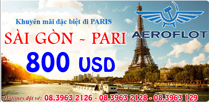 Vé máy bay giá rẻ đi Pari, Pháp