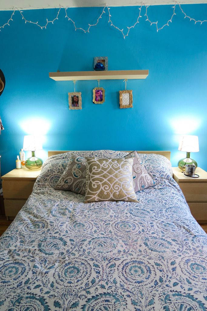 blue bedroom