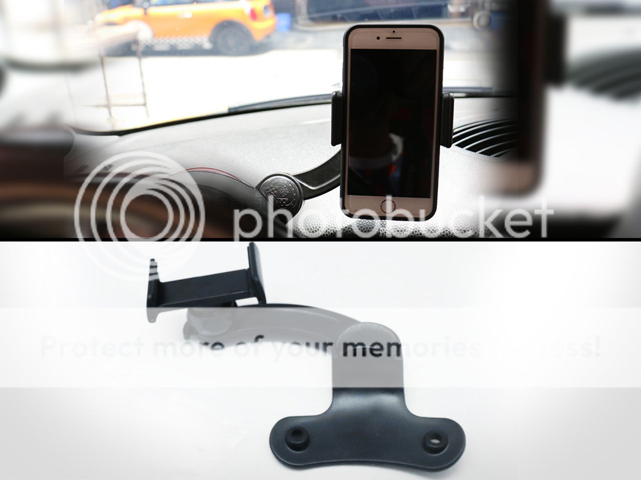 r56 phone holder