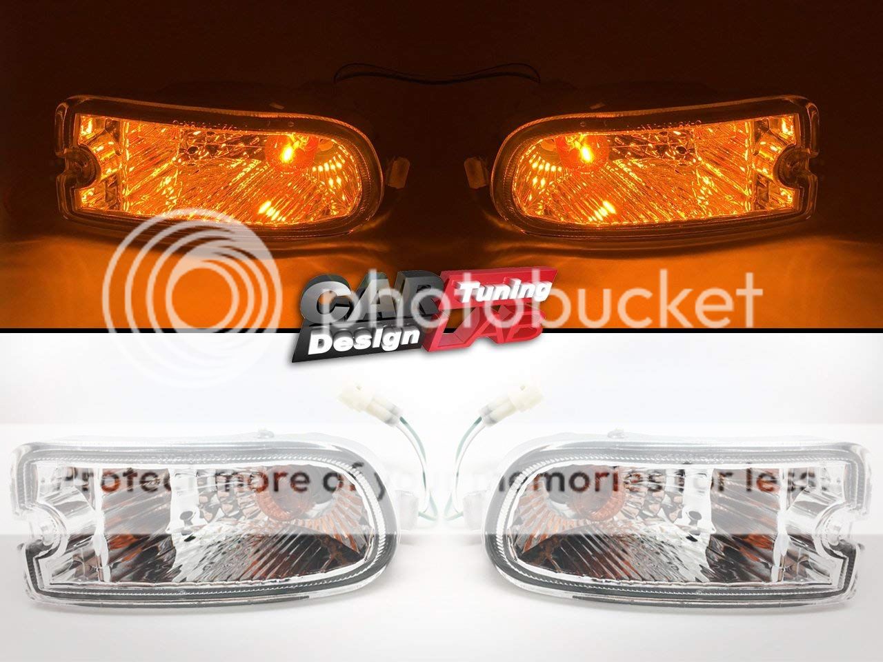 Amber Side Corner Light Lamp EMark Fits 92-00 Subaru Impreza WRX STI GC8